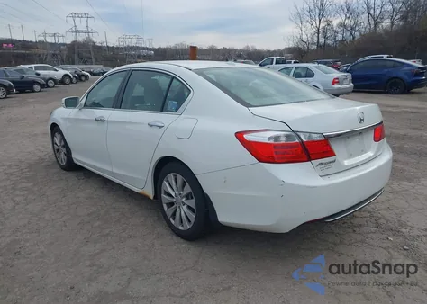 2013 Honda Accord Sdn Ex-L из США, поврежденный, VIN 1HGCR2F87DA205053